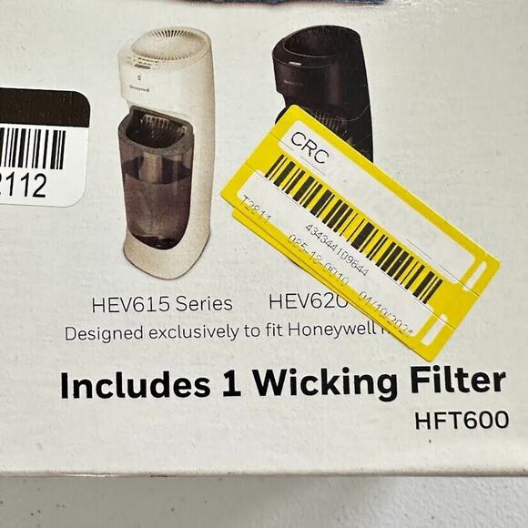 Honeywell HFT600 Replacement Wicking Humidifier Filter, T Filter, White, 1ct - Picture 3 of 6